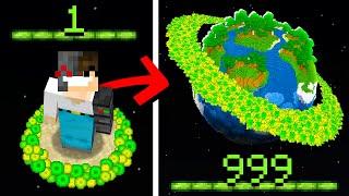 Minecraft, But My XP = World Size