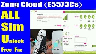 (Free File) How to Unlock Zong Device (E5573Cs-322) 21.323.01.00.306 All Sim Work