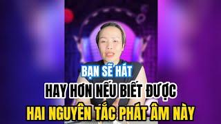 CÁC NGUYÊN TẮC PHÁT ÂM TRONG THANH NHẠC | TRUNG TÂM ÂM NHẠC KIM THOA