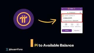 Pi Coin Available Balance Explained | How to Move Pi Coin to the Available Wallet Balance