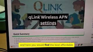 Qlink Wireless Apn Settings For All Device (Android and iOS)