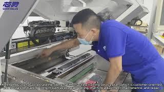 asm smt training-asm pick and place machine siemens equipment siplace mounter training service plan