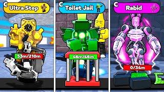 Every UNIT ABILITY vs Every BOSS in Toilet Tower Defense!