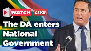 DA Leader's address as the DA enters National Government