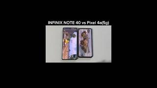 INFINIX NOTE 40 VS PIXEL 4A 5G PUBG TEST