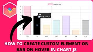 How to Create Custom Element On Bar On Hover in Chart JS