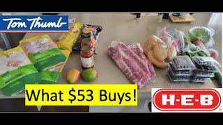 Cheap Groceries You Should Be Getting This Week! 12/29/2024 Tom Thumb & HEB Haul For $53!