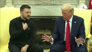 WATCH: Full heated exchange between Zelensky, Trump and Vance | NBC4 Washington