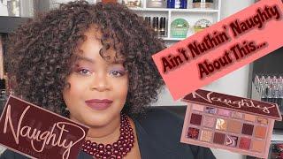 *NEW* Huda Beauty NAUGHTY Palette Review. ..