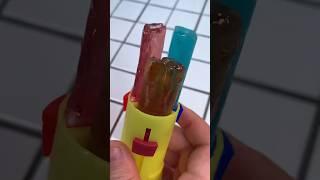 Triple power push pop candy food mukbang