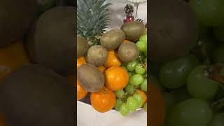 Deferent fruits for new year eve #fruits #viralvideo  #shortvideo