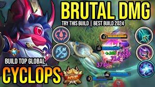 CYCLOPS BEST BUILD 2024 | BUILD TOP GLOBAL CYCLOPS GAMEPLAY | MOBILE LEGENDS