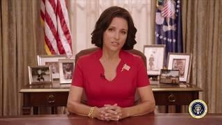 Selina Meyer addresses election results in post-election address