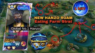 NEW HANZO ROAM STRATEGY!! ( roam hanzo best Build and Emblems 2024)