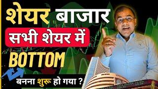 Stock market recovery 2025 में आ रहा है ?  bottom in market - will share market recover?