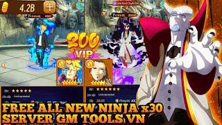 Pride Of Nindo Naruto Idle - Server Gm Tools , Free All New Ninja x30 + VIP 200 + Set Gear 40