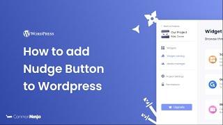 How to add a Nudge Button to WordPress