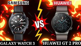 SAMSUNG GALAXY WATCH 3 VS HUAWEI WATCH GT2 PRO Which is BEST?