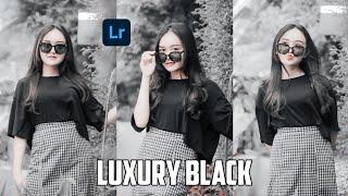 Lightroom Tutorial Luxury Black | Lightroom Mobile Preset | Lightroom - Editing - Tutorial