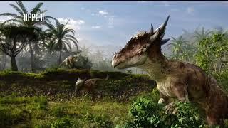 Jurassic World The Movie Exhibition (Chengdu) Dinosaur clips