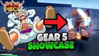 NEW Gear 5 Full Showcase | Haze Piece | Roblox