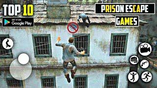 Top 10 Best High Graphics Prison Escape Games For Android 2024 || Best Offline Prison Escape Games