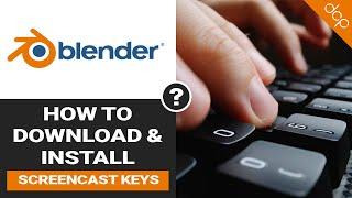 How to install FREE Blender 3 Screencast Keys