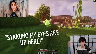 Sykkuno and Valkyrae Best Cute Moments on Minecraft - Parte 1