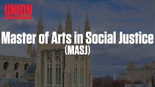 Master of Arts in Social Justice at Union Theological Seminary