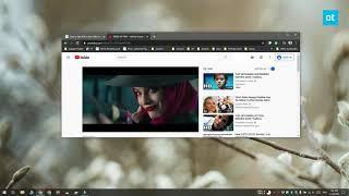 How to take full screen video screenshots on Youtube on Windows 10