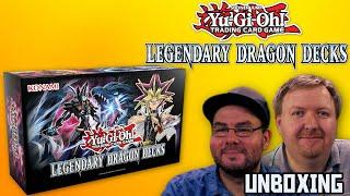 Yu-Gi-Oh! TRADING CARD GAME Legendary Dragon Decks Opening deutsch | Unboxing | Review | Trader 2024