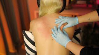 Intense ASMR Skin Cracking & Pulling Chiropractic Manipulations | Real Person