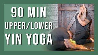 90 min Special Upper Body & Lower Body Yin Yoga for Deep Relaxation