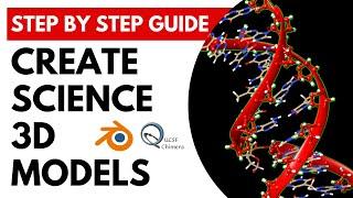 How Are 3D Models Made? Create a DNA Model in Easy Steps!"