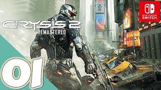 Crysis 2 Remastered [Switch OLED] | Gameplay Walkthrough Part 1 Prologue | No Commentary