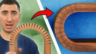 I found out it’s possible to curve wood with a ro…