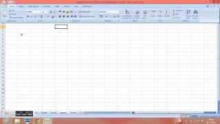 How to Show and Hide the Ribbon in Excel 2010 and Excel 2013 - Youtube