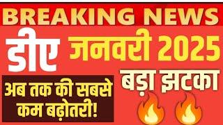 DA January 2025: कर्मचारियों और पेंशनर्स को लग सकता है बड़ा झटका। AICPIN आंकड़ों से DA Hike पर असर