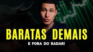 4 Ações BARATAS, FORA DO RADAR e que podem SUBIR MUITO!