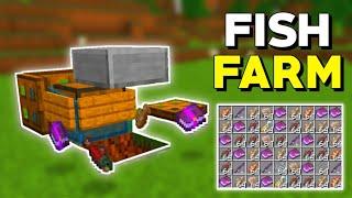 Automatic Fish Farm 1.18 Minecraft Bedrock edition