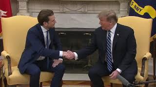 Sebastian Kurz trifft US-Präsident Donald Trump