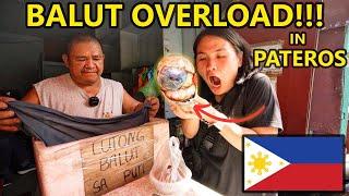 Filipino Street Food in PATEROS MANILA! BALUT & ABNOY! Filipino Street Food Manila Philippines 2023