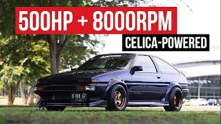 3SGTE-Swapped AE86, Making a Whopping 500+hp