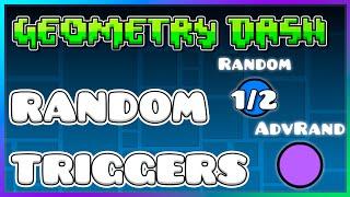 How to use Random Triggers | Geometry Dash 2.2 Editor Tutorial