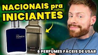 6 PERFUMES pra INICIANTES, que são NACIONAIS, BARATOS e FÁCEIS de Usar | Perfumes Masculinos