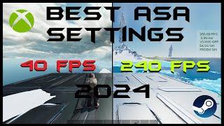 Best Ark Survival Ascended Settings 2024 max FPS