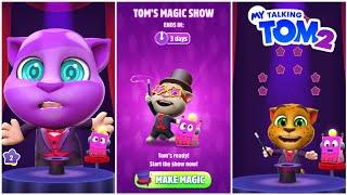 Tom's Magic Show  - My Talking Tom 2 Gameplay