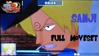 One Piece Unlimited World Red Sanji Full Moveset