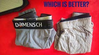 Xyxx v/s Damensch Deo Cotton Trunk Comparison | Which one to buy? Best value for money? Comfortness?