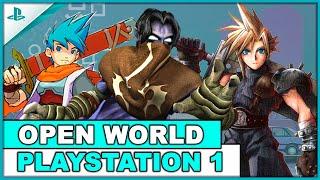 THE 30 BEST OPEN WORLD GAMES TO PLAY ON PS1 || BEST PS1 GAMES